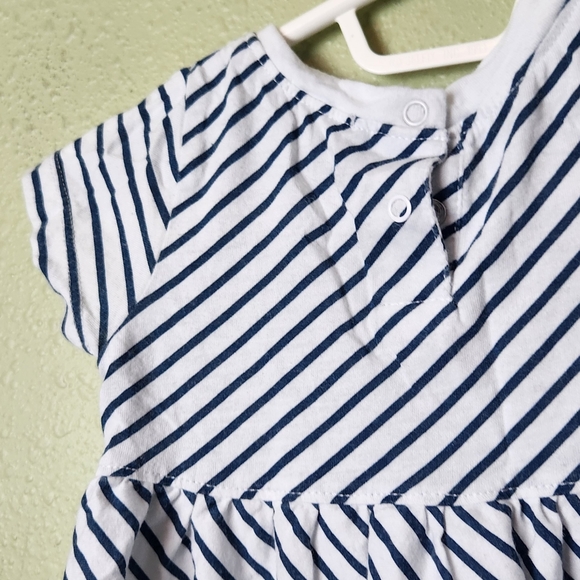Splendid Striped Dress Girls Size 6-12 Months - Picture 4 of 5